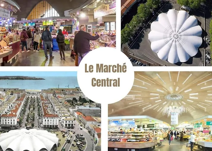 Au Coeur Du Marche, Confort Avec Wifi, Centre-ville Apartment Royan